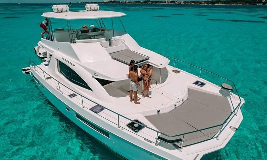 Image 2: Cancun Catamaran Snorkel Tour at the Great Mayan Reef