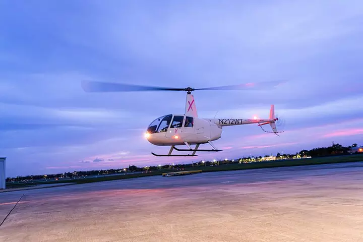 Miami Sunset Private Helicopter Flight