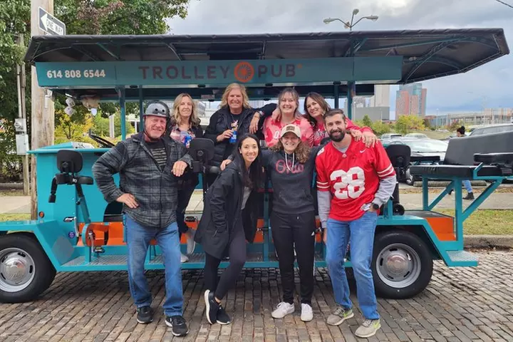 Explore Columbus on The Trolley Pub