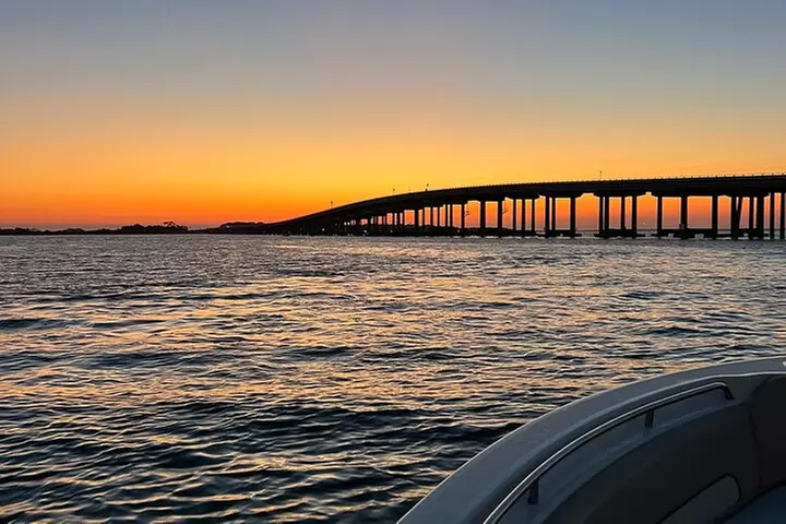 Destin Private Boat Tours Dolphin Crab Island Snorkel Sunset