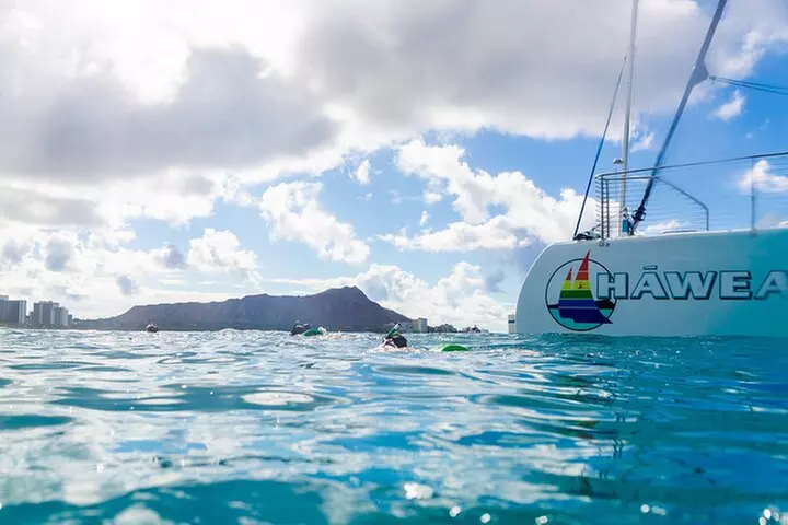 Waikiki Turtle Snorkel and Sail on Hawea Catamaran