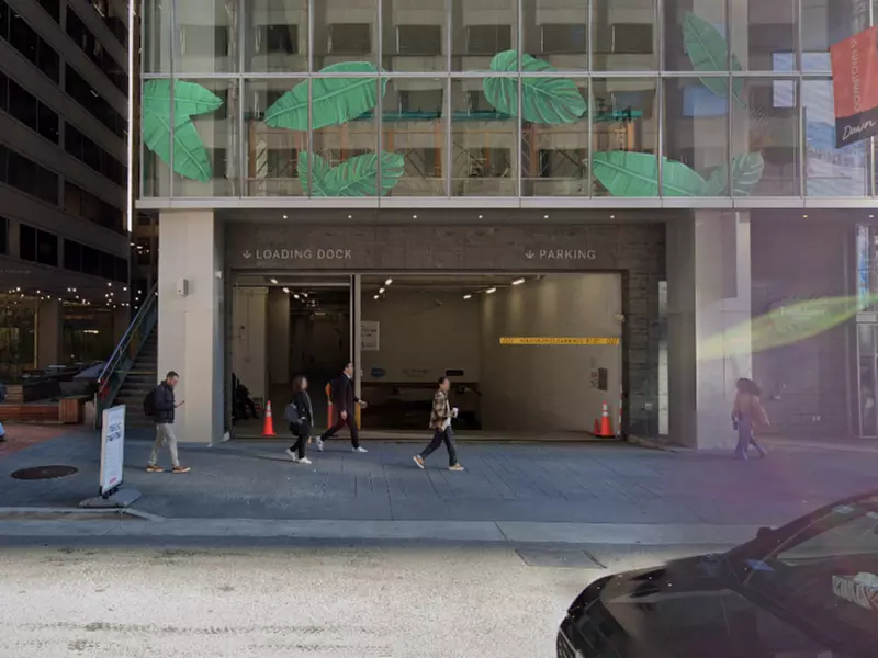 Parking at 350 Mission Garage