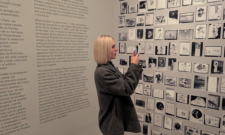 Image 8: Visita guiada a pie y visita al museo de Barcelona Picasso