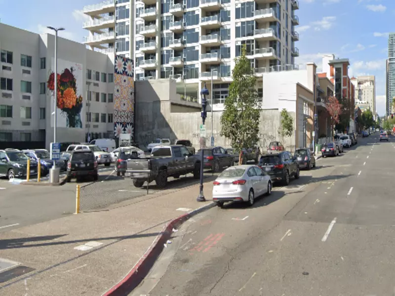 Parking at 7th and Island Ave. Lot