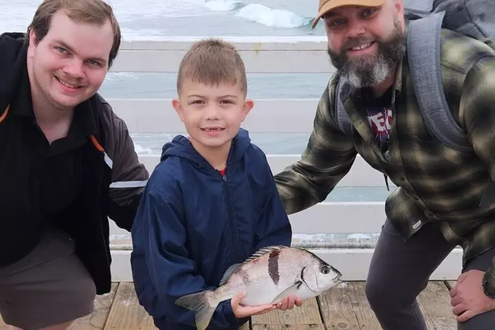 Gone Fishing 2-Hour Guided Pier Fishing Excursion for All Ages!