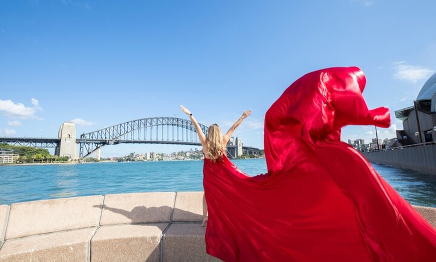 Image 6: Sydney Private Flying Dress Photoshoot