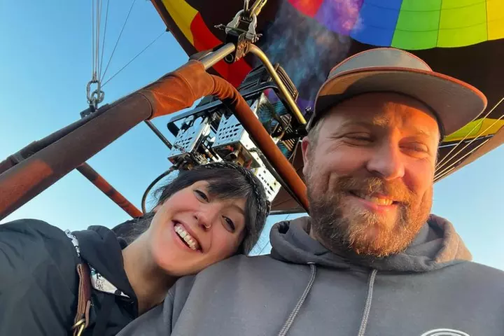 Hot Air Balloon Flight Over Black Hills