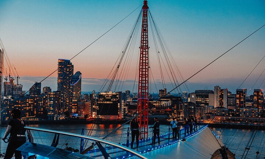 Image 3: Up at The O2: Sunset Climb with Guided Tour with Panoramic Views