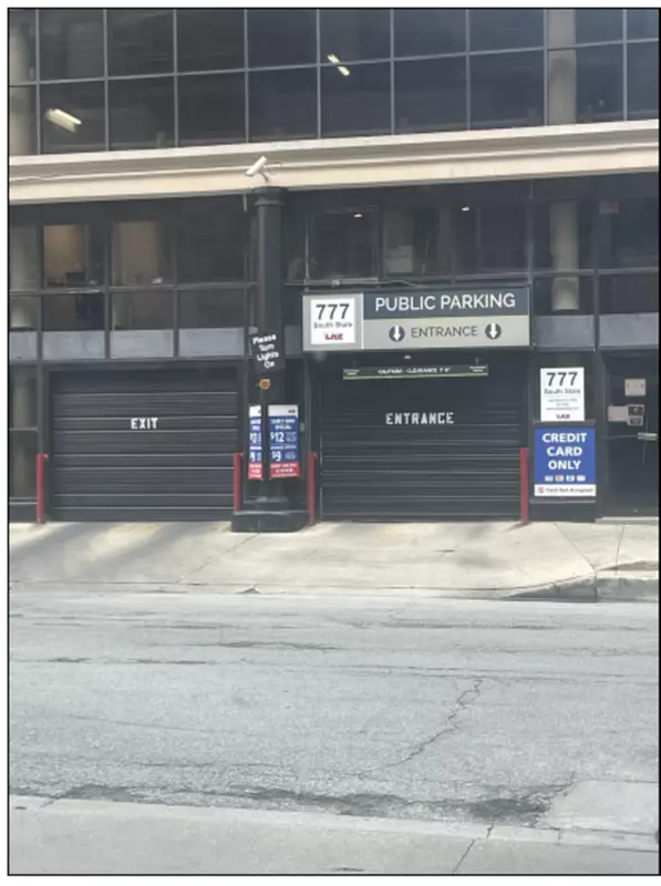 Parking at 777 S. State St. Garage