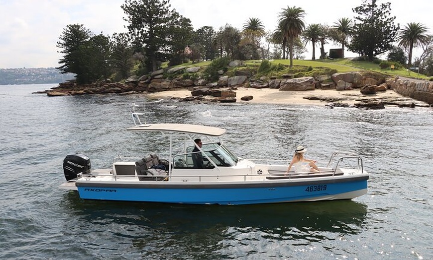Image 5: Luxury Self Drive Boat Hire Sydney Harbour