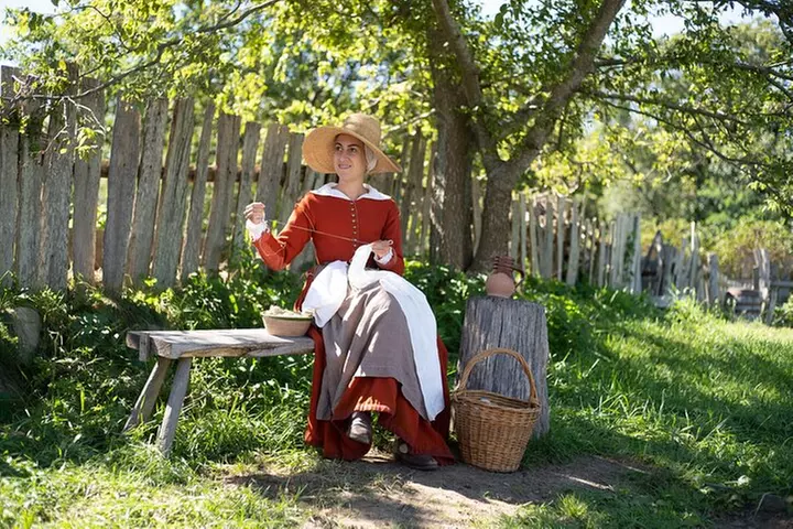 Plimoth Patuxet Admission with Mayflower II & Plimoth Grist Mill