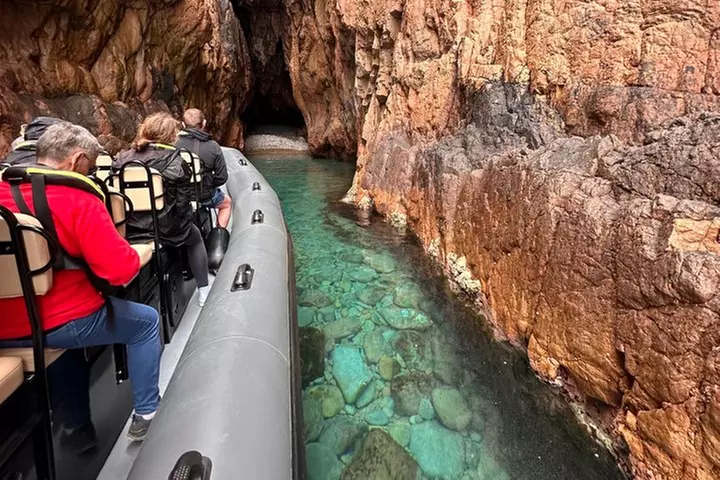 excursion demi-journée /snorkeling calanques de piana-capo rosso