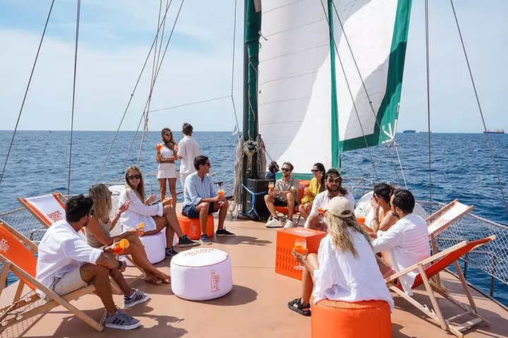 Crucero en barco por Aperol Spritz