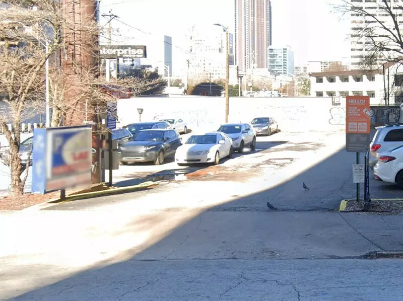 Parking at 106 Baker St. NE. Lot - Second Medium