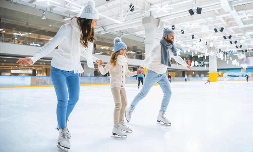 Image 2: $28 For Public Skating Admission & Skate Rental For 2 People (Reg. ...