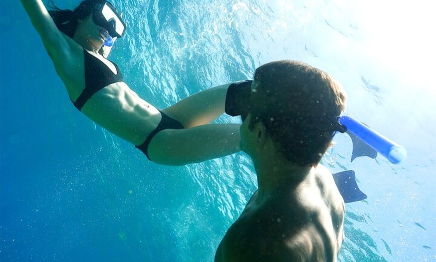 Image 38: All Inclusive Isla Mujeres Catamaran Tour with Beach Club