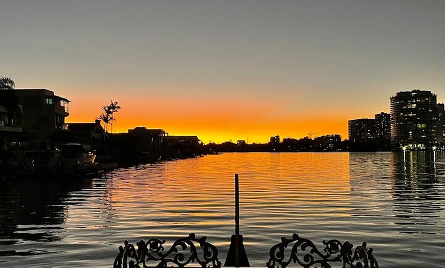 Image 8: Private, luxury Gold Coast Gondola cruise with cheese & wine
