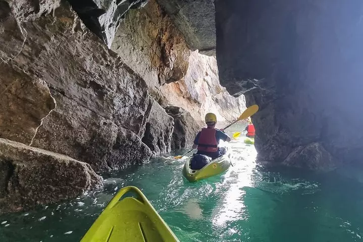 Guided kayaking trip exploring the secrets of the Tenby coastline - Primary Image