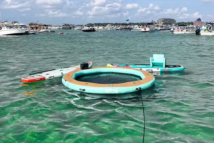 Destin Private Boat Tours Dolphin Crab Island Snorkel Sunset