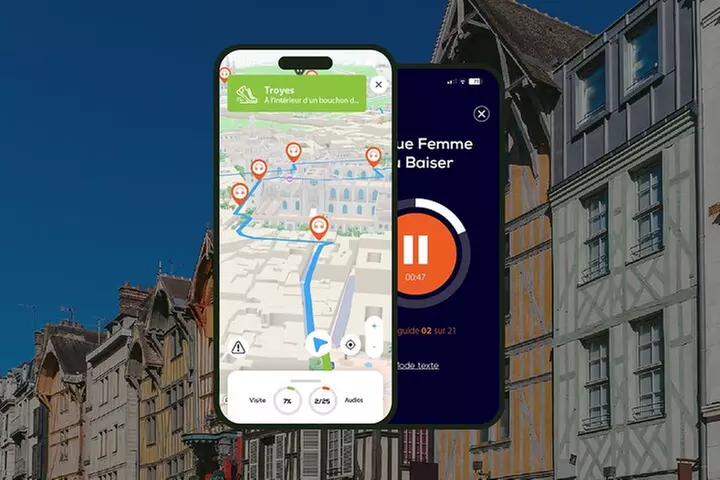 Troyes Visite audioguidée à pied 1h40 et 25 commentaires audios - Primary Image