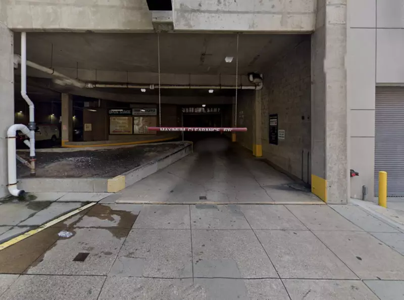 Parking at Walnut Street Garage