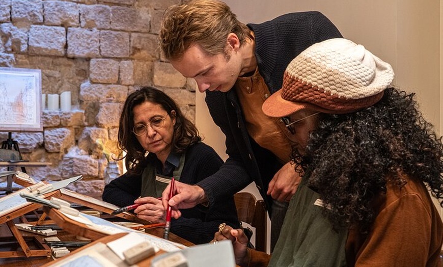 Image 9: Atelier d'aquarelle cinématographique et expérience thé au Boma Café