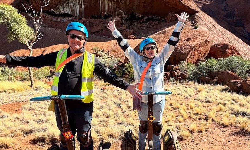 Image 7: Segway the FULL base of Uluru