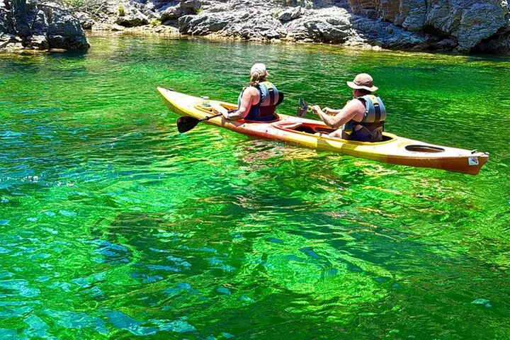 Hoover Dam Kayaking Trip, 6 Hot Springs, 6 Caves, 4 Waterfalls