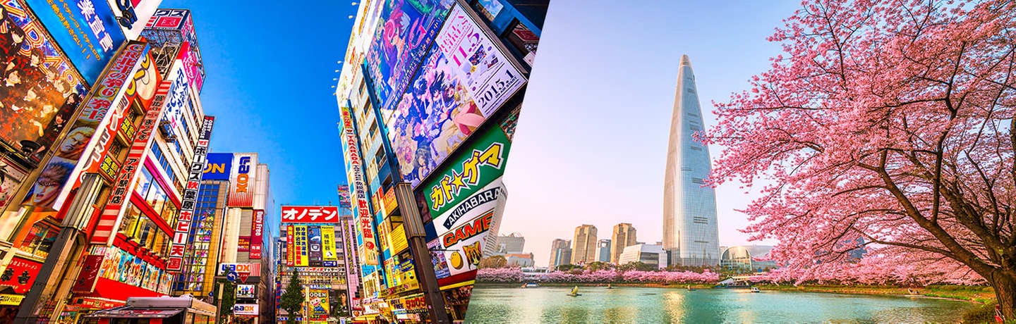 ✈ SÜDKOREA | Von Seoul nach Osaka - Rundreise Seoul - Tokio - Kyoto...