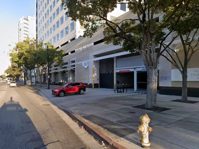 Parking at 303 Almaden Blvd. Garage