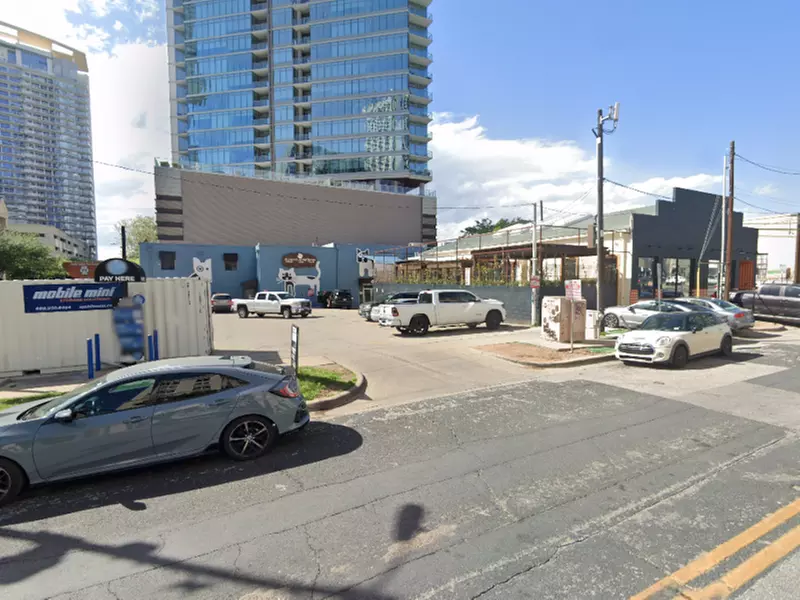 Parking at Austin Urban Vet Lot