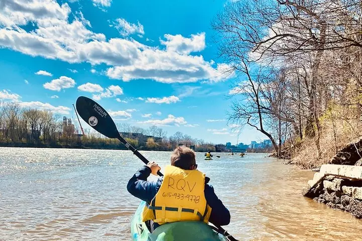 Skyline Kayak Rental in Downtown Nashville with Shuttle