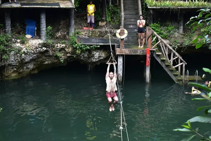 Ultimate extreme experience: ziplines, bungee, cenote and more!