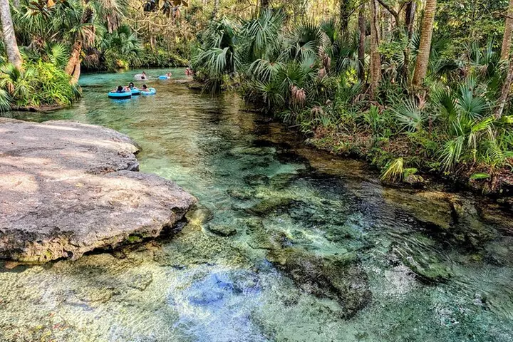 Rock Springs River Tubing & Apopka Wildlife Adventure with Pickup