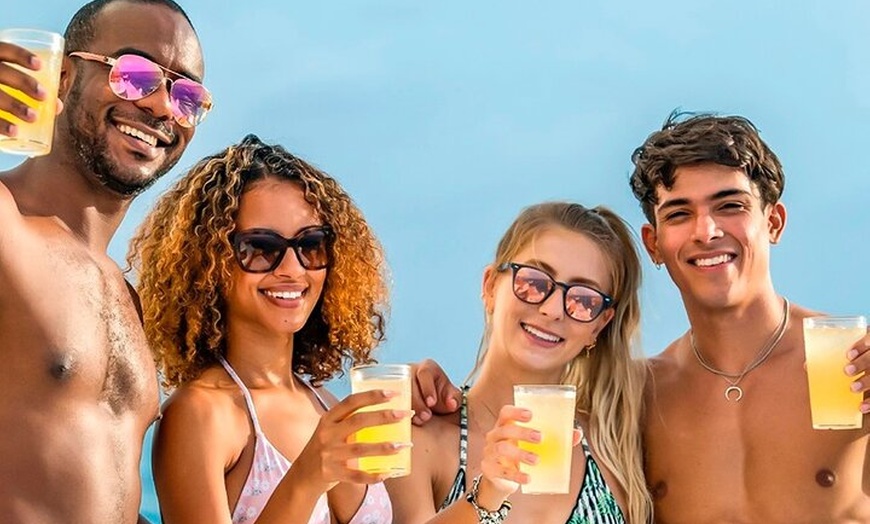 Image 2: Isla Mujeres Private Catamaran Tour with Transportation