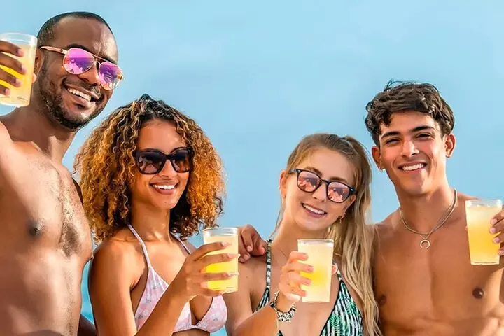 Isla Mujeres Private Catamaran Tour with Transportation