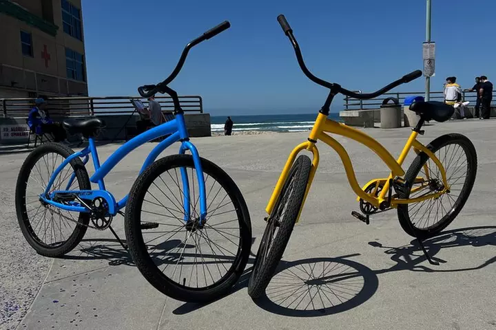 Boardwalk Beach Cruiser Bike Rental in Pacific Beach