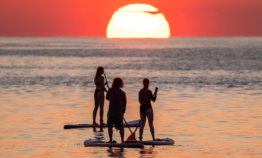 Image 17: Barcelona : Sunrise Paddle Surf con Instructor y Fotos