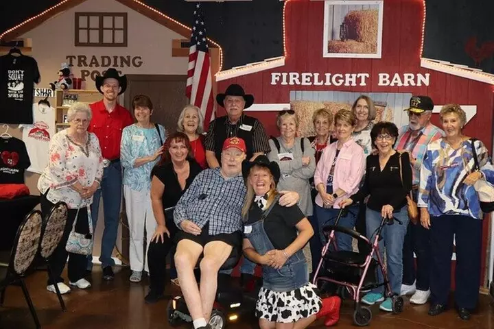 "Blockbuster Beats" show & dinner at the Firelight Barn