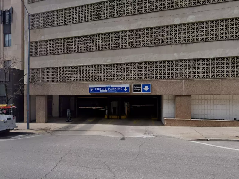 Parking at Philtower Garage