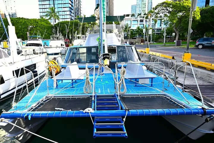 Oahu Catamaran Snorkel Tour: See Turtles 100% Guaranteed