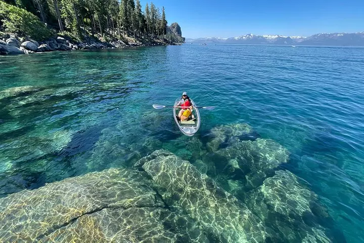 Lake Tahoe Clear Kayak Adventure at Stateline Nevada - Primary Image