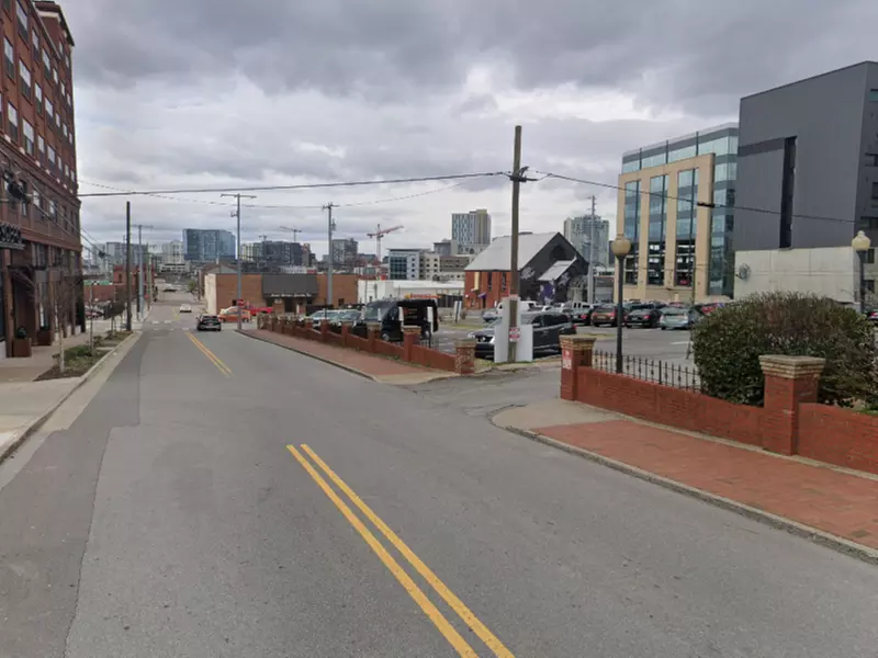 Parking at Alley Entrance - 2nd and Elm Lot