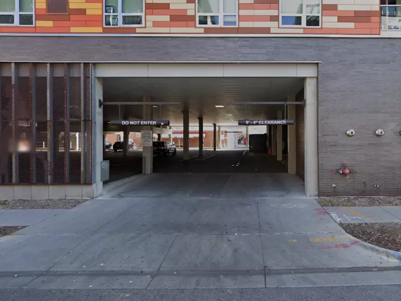 Parking at Uptown VFW Garage