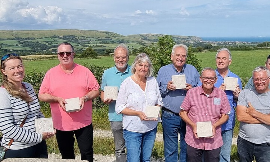 Image 7: Discover Purbeck Stone & landscape: stone carving, walks, writing