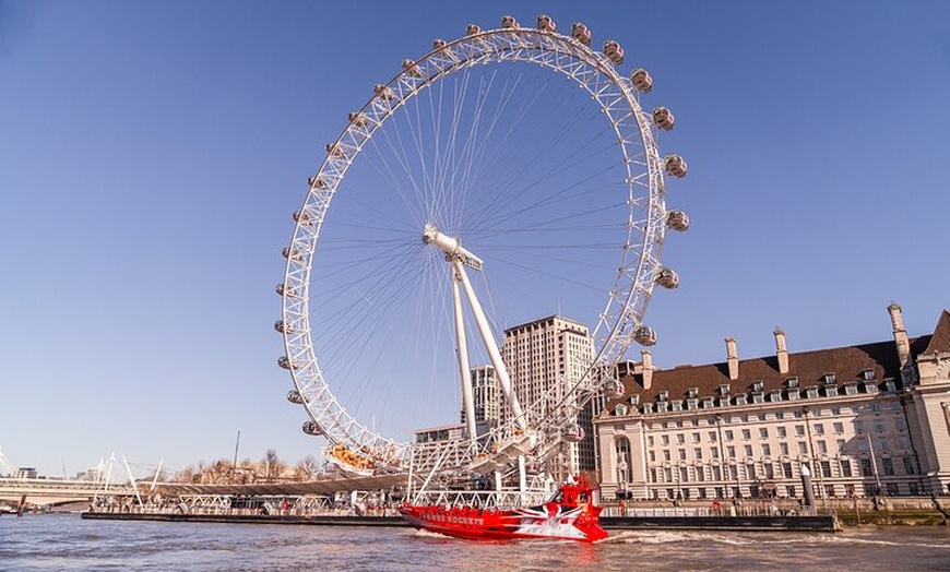 Image 3: Rocket Rebel London Speedboat Experience