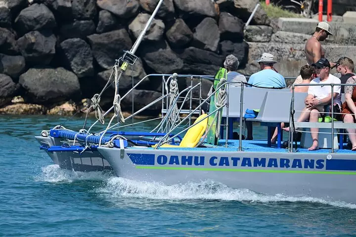 Oahu Catamaran Snorkel Tour: See Turtles 100% Guaranteed
