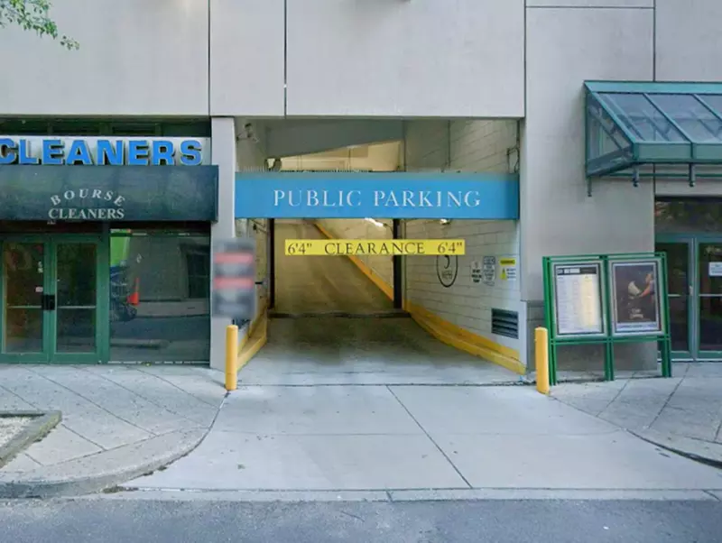 Parking at Bourse Garage