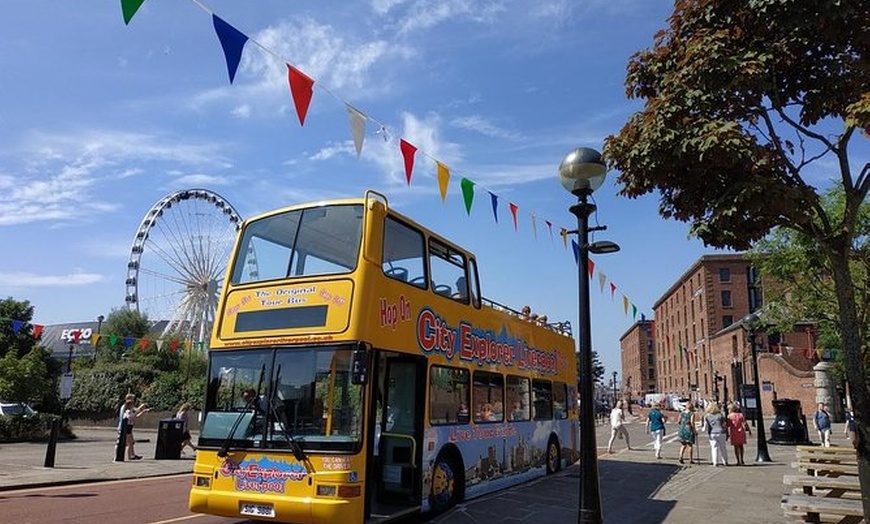 Image 1: Liverpool: River Cruise with Open-Top Bus City Tour and Cathedral T...