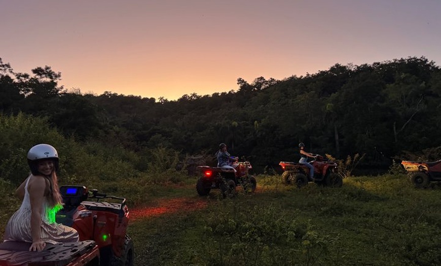 Image 2: Guided ATV Adventure Tour near El Yunque Hacienda 8A